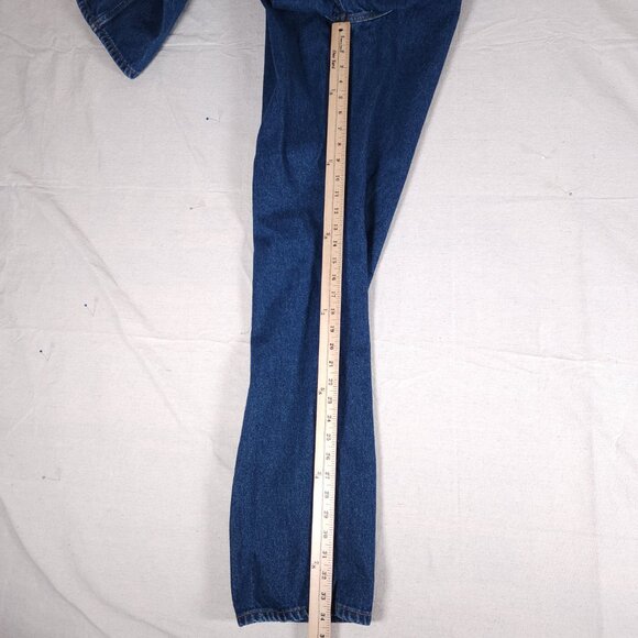 RedHead Blue Jeans Mens 38x36 (~36x34) Denim Pants Classic Outdoors RUNS SMALL - Picture 7 of 14
